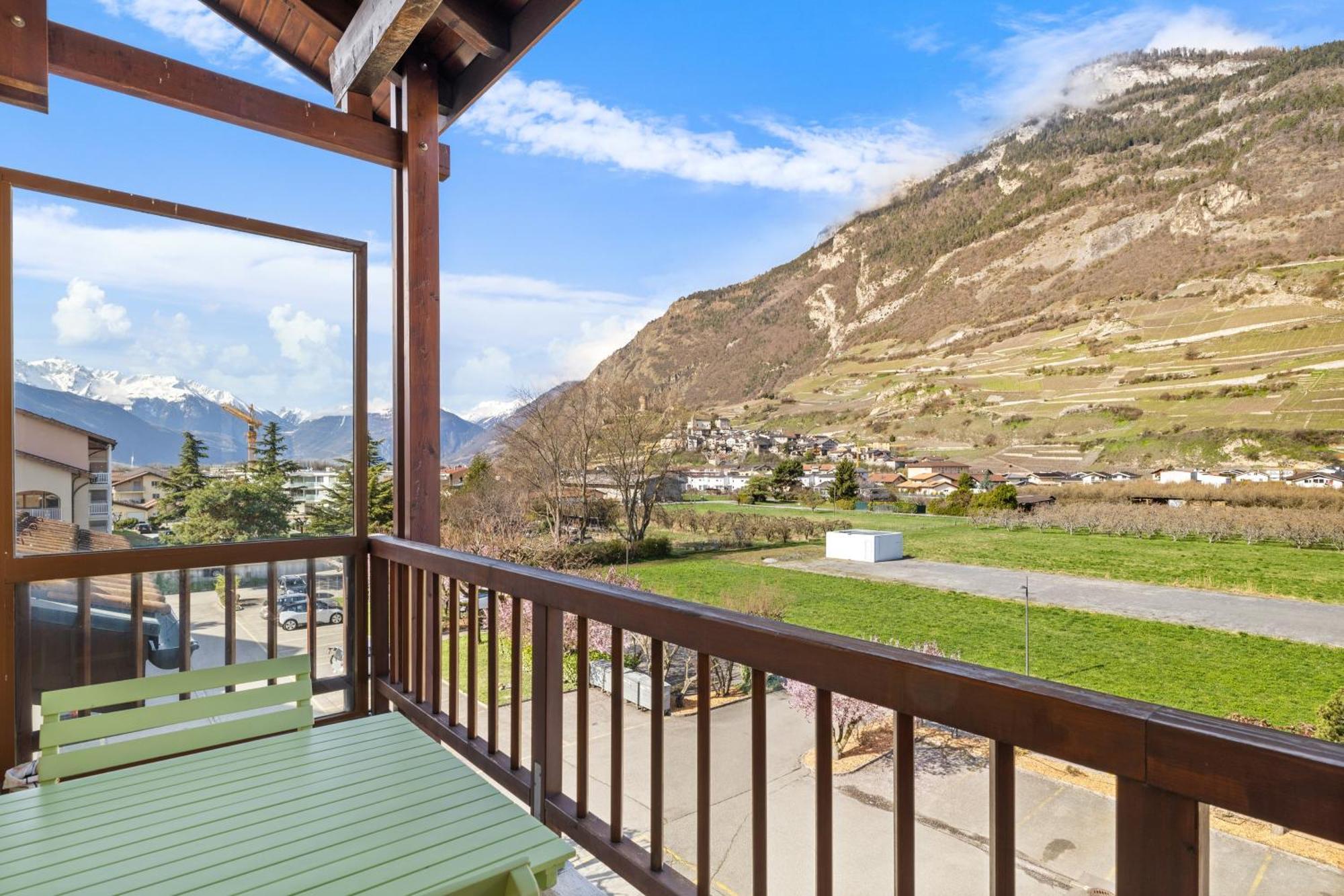 Apartamento Duplex Cosy Aux Bains De Saillon Exterior foto